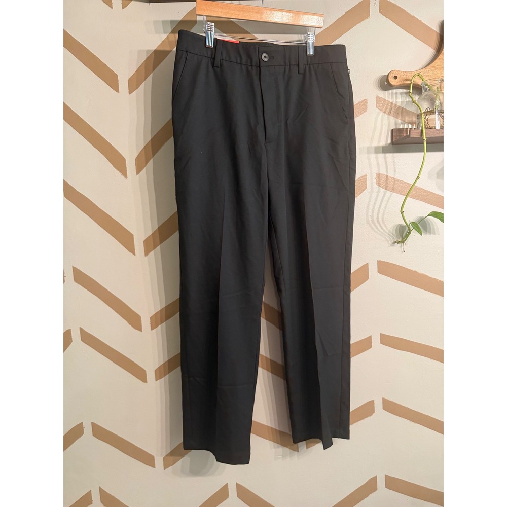 Lee Traveler Chino Mens 32x30 Black Performance Series Straight Fit Stretch